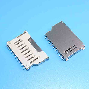 SDC009-A0-0003, SD Card Connector Normal Short Type, SD  ,  ,   